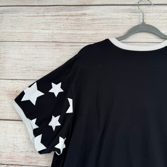 The Vinyl Icons Bowie Ziggy Stardust T-Shirt Womens Size 2X Black White - Picture 7 of 11